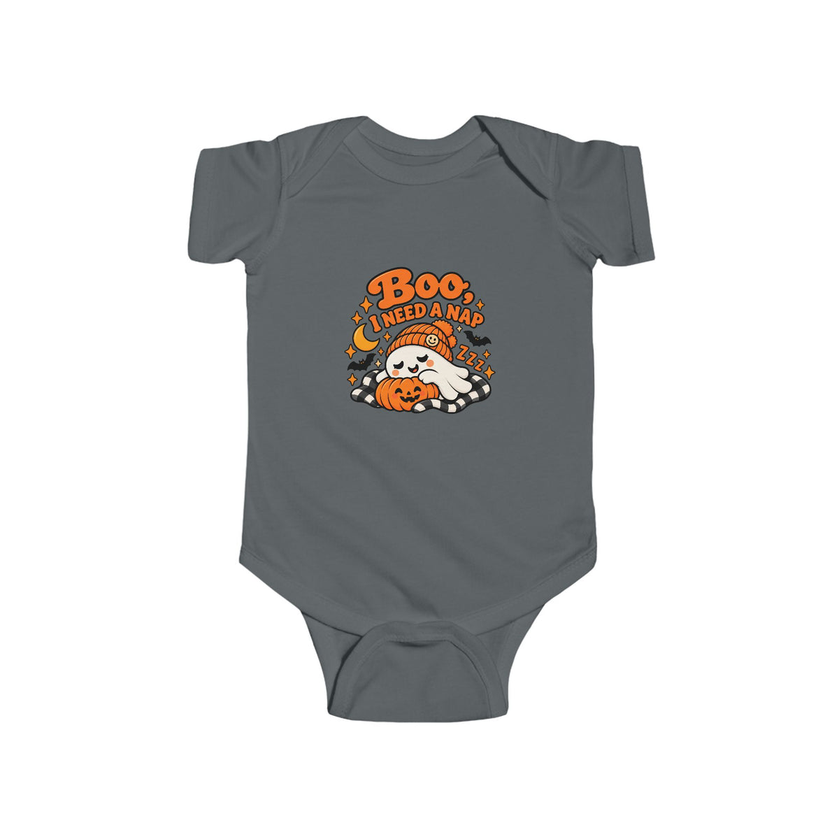 Too Cute to Spook Ghost Bodysuit | Retro Halloween Baby Onesie
