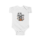 All the Small Treats Baby Onesie, Pop Punk Halloween Baby Outfit, Skeleton Teddy Bear Bodysuit, Emo Baby Gift