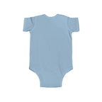Dad Fell in Love at the Rock Show Baby Onesie | Emo Pop Punk Infant Bodysuit | Millennial Parent Gift