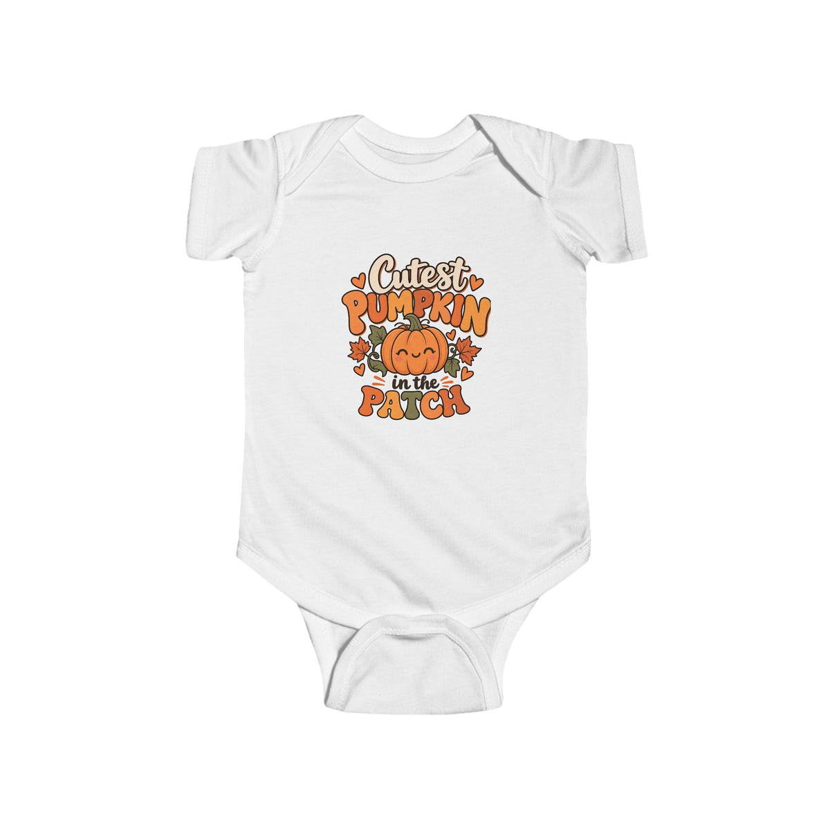 Cutest Pumpkin in the Patch Bodysuit | Baby Halloween Fall Outfit