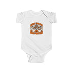 Here for the Boos & Bottles Bodysuit | Funny Halloween Baby Onesie