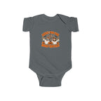 Here for the Boos & Bottles Bodysuit | Funny Halloween Baby Onesie