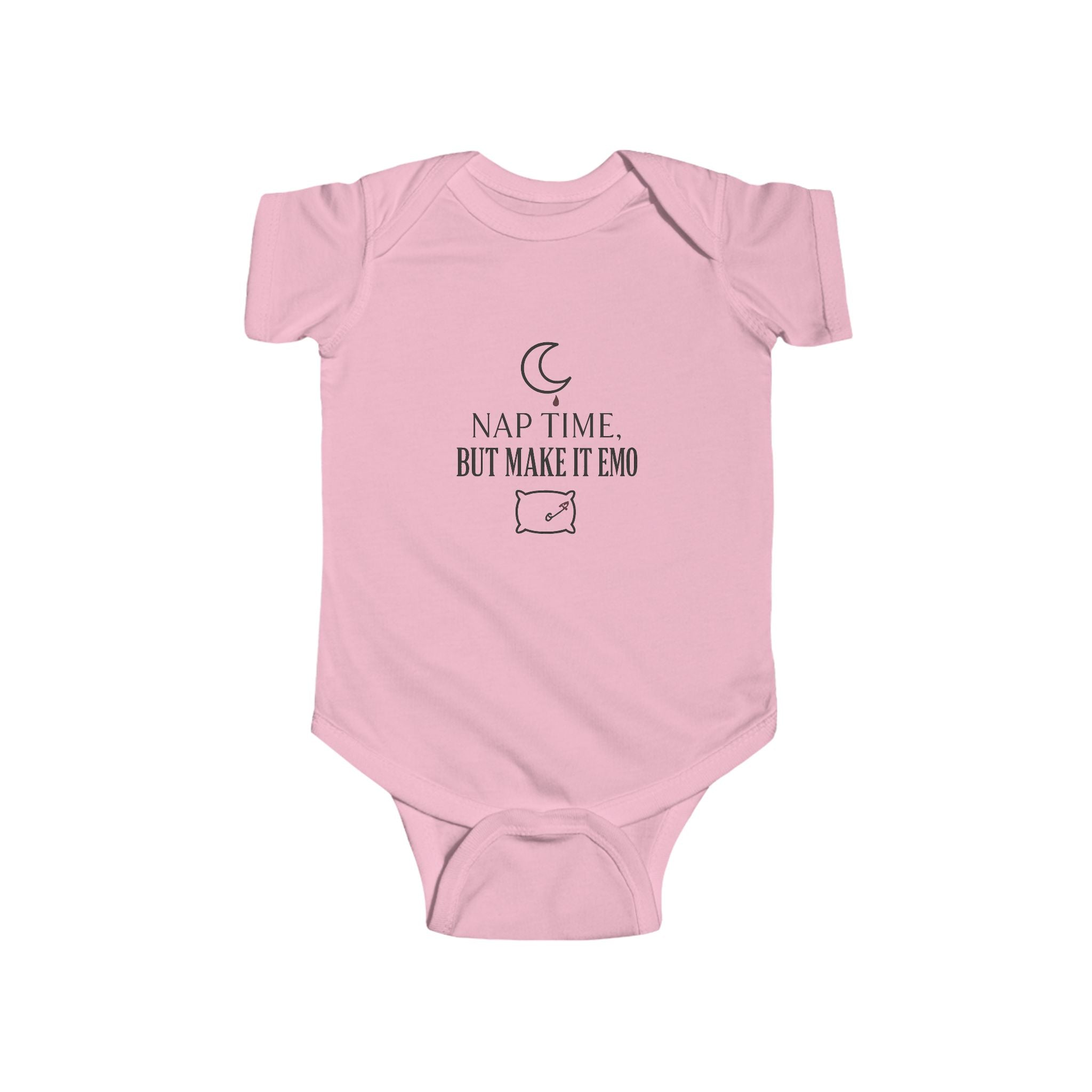 Nap Time but Make It Emo Baby Onesie | Funny Scene Kid Infant Bodysuit | Millennial Parent Gift