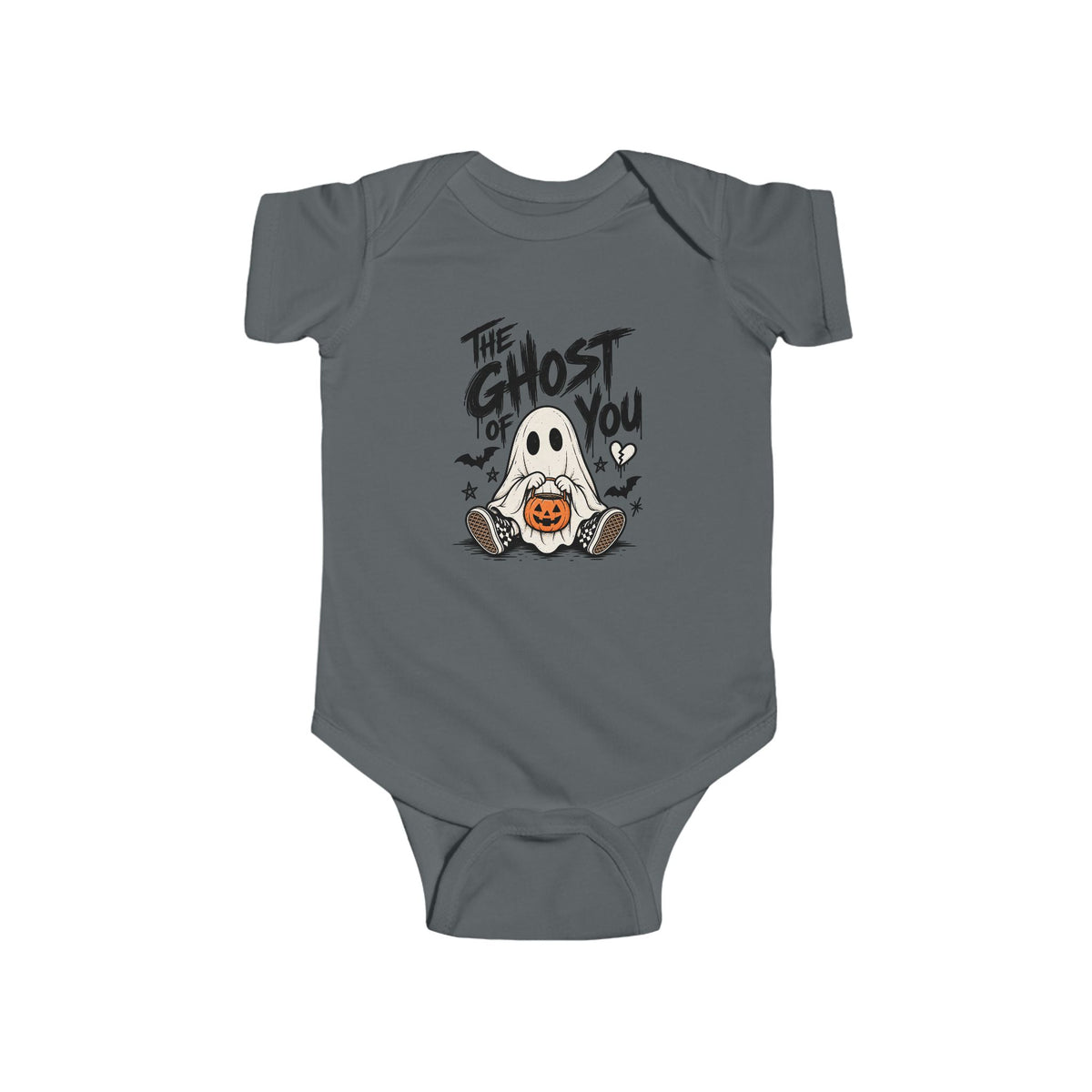 The Ghost of You Halloween Baby Bodysuit | Cute Ghost Pumpkin Infant Onesie