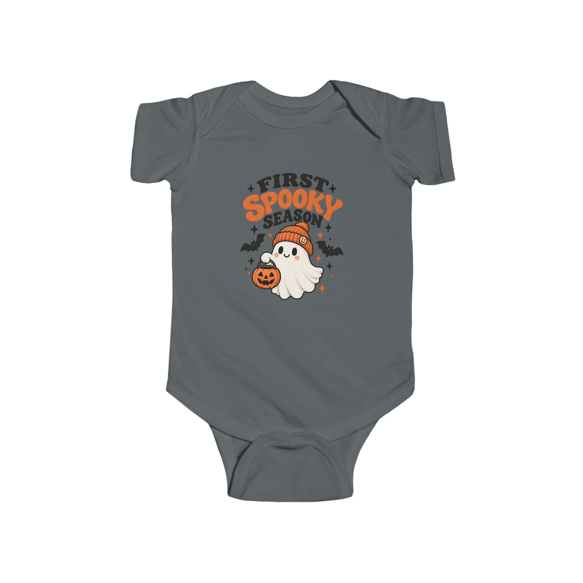 First Spooky Season ghost bodysuit | Halloween baby onesie