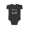Dad Fell in Love at the Rock Show Baby Onesie | Emo Pop Punk Infant Bodysuit | Millennial Parent Gift