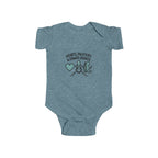 Pacifiers and Power Chords Baby Onesie | Pop Punk Baby Gift for Cool Millennial Parents