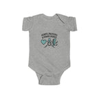 Pacifiers and Power Chords Baby Onesie | Pop Punk Baby Gift for Cool Millennial Parents