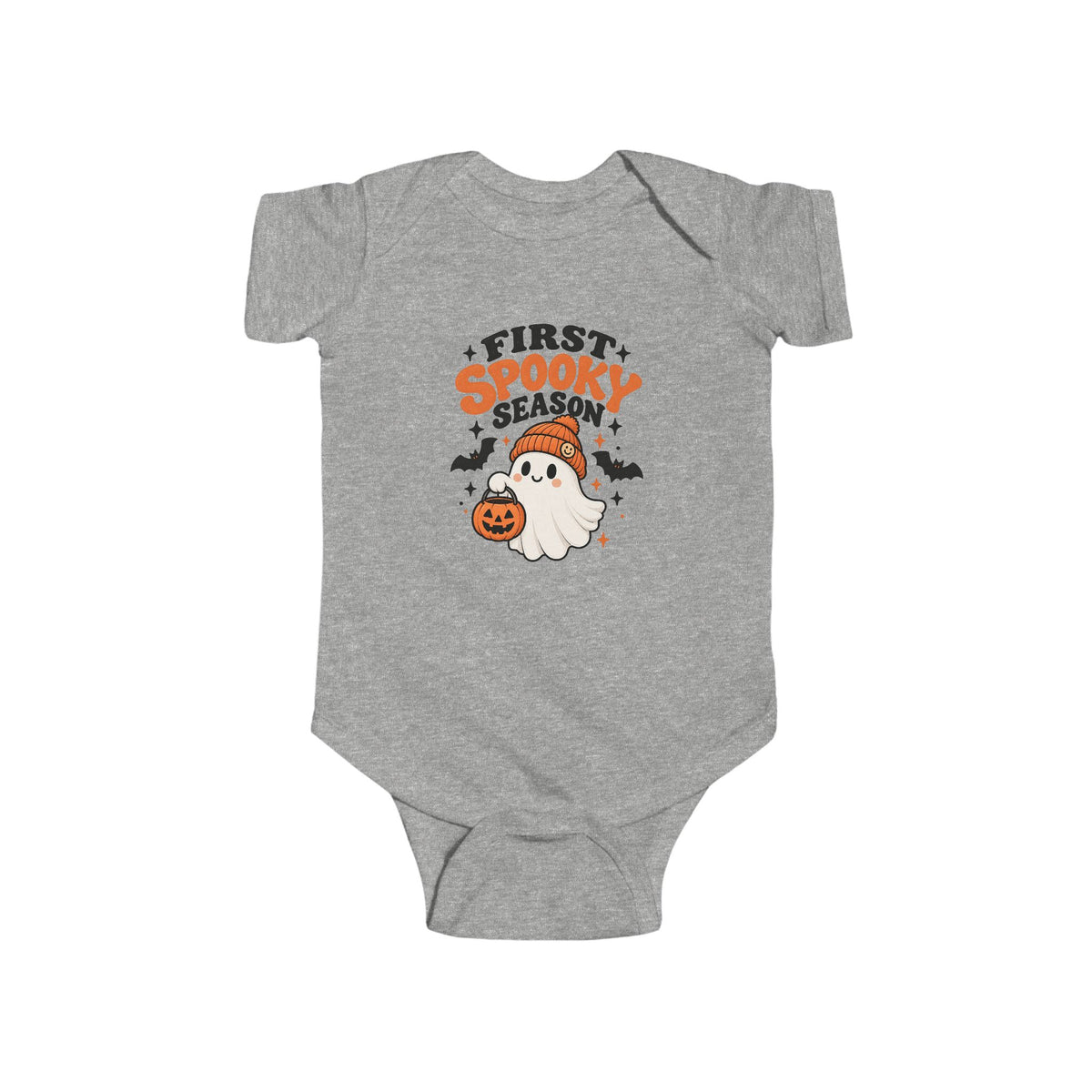 First Spooky Season ghost bodysuit | Halloween baby onesie