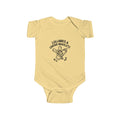 Lullabies and Leather Bracelets Baby Onesie | Emo Nostalgia Infant Bodysuit | Millennial Parent Gift