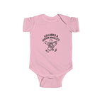 Lullabies and Leather Bracelets Baby Onesie | Emo Nostalgia Infant Bodysuit | Millennial Parent Gift