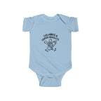 Lullabies and Leather Bracelets Baby Onesie | Emo Nostalgia Infant Bodysuit | Millennial Parent Gift