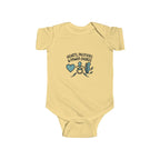Pacifiers and Power Chords Baby Onesie | Pop Punk Baby Gift for Cool Millennial Parents