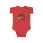 Pacifiers and Power Chords Baby Onesie | Pop Punk Baby Gift for Cool Millennial Parents