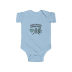 Pacifiers and Power Chords Baby Onesie | Pop Punk Baby Gift for Cool Millennial Parents