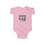 Pacifiers and Power Chords Baby Onesie | Pop Punk Baby Gift for Cool Millennial Parents