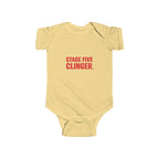 Stage 5 Clinger Baby Onesie | Funny Millennial Infant Bodysuit | New Parent Gift