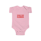 Stage 5 Clinger Baby Onesie | Funny Millennial Infant Bodysuit | New Parent Gift