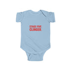 Stage 5 Clinger Baby Onesie | Funny Millennial Infant Bodysuit | New Parent Gift