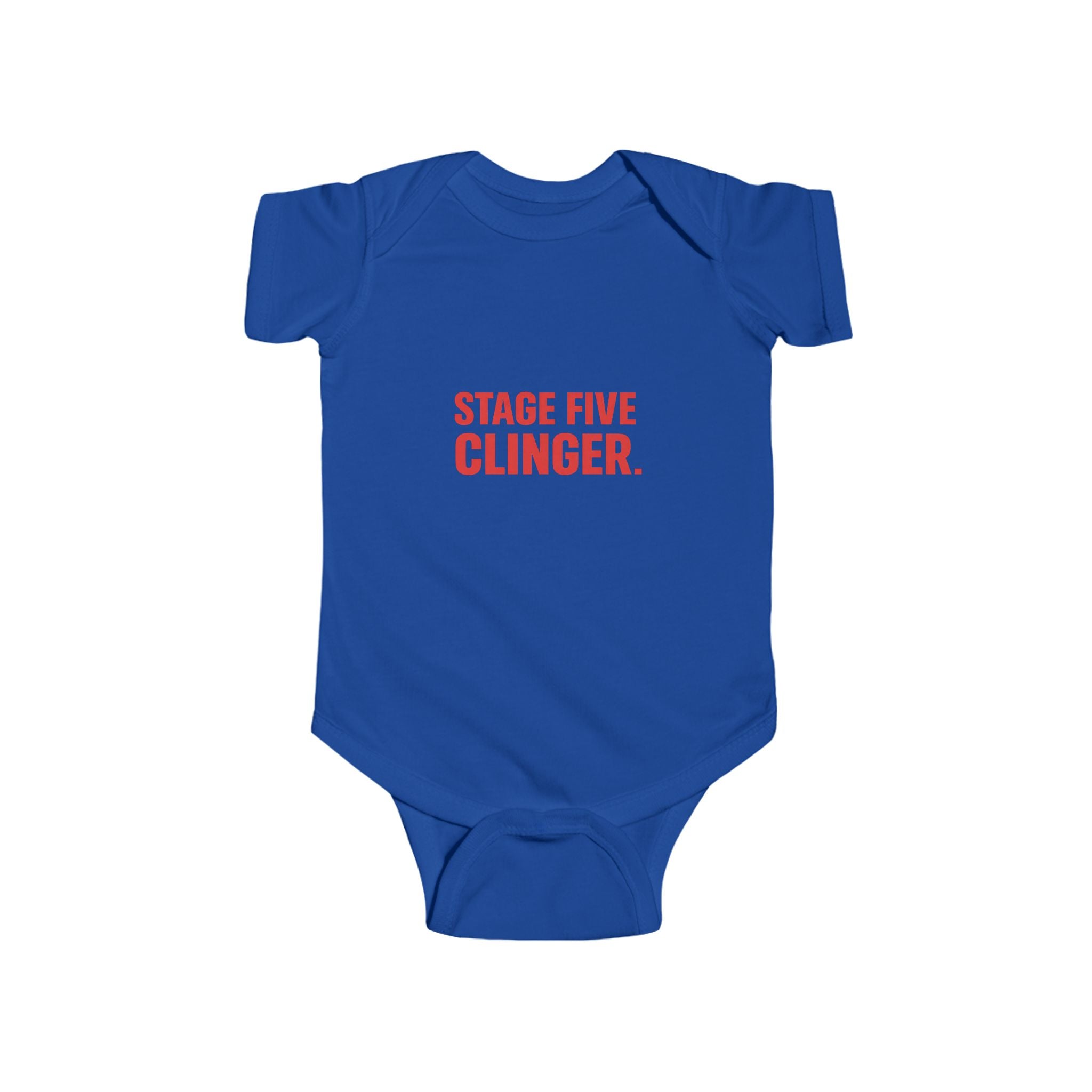 Stage 5 Clinger Baby Onesie | Funny Millennial Infant Bodysuit | New Parent Gift