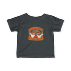 Here for the Boos & Bottles Infant Tee | Funny Halloween Party Baby Shirt