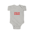 Stage 5 Clinger Baby Onesie | Funny Millennial Infant Bodysuit | New Parent Gift