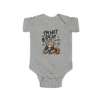 Im Not Okay Im Tired Baby Onesie, Emo Baby Bodysuit, Funny Halloween Baby Outfit, Pop Punk Baby Gift