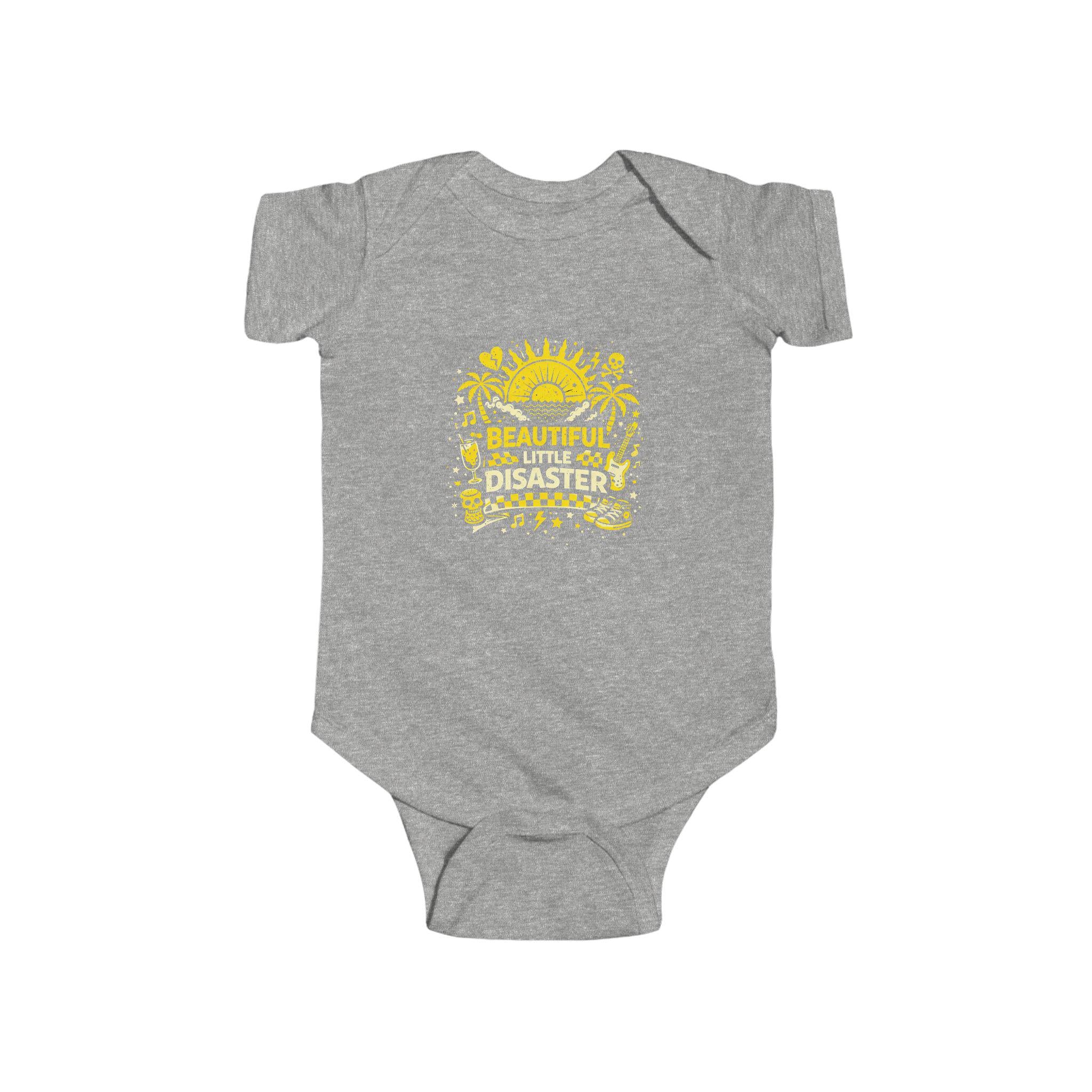 Little Disaster Baby Onesie | Emo Millennial Gift