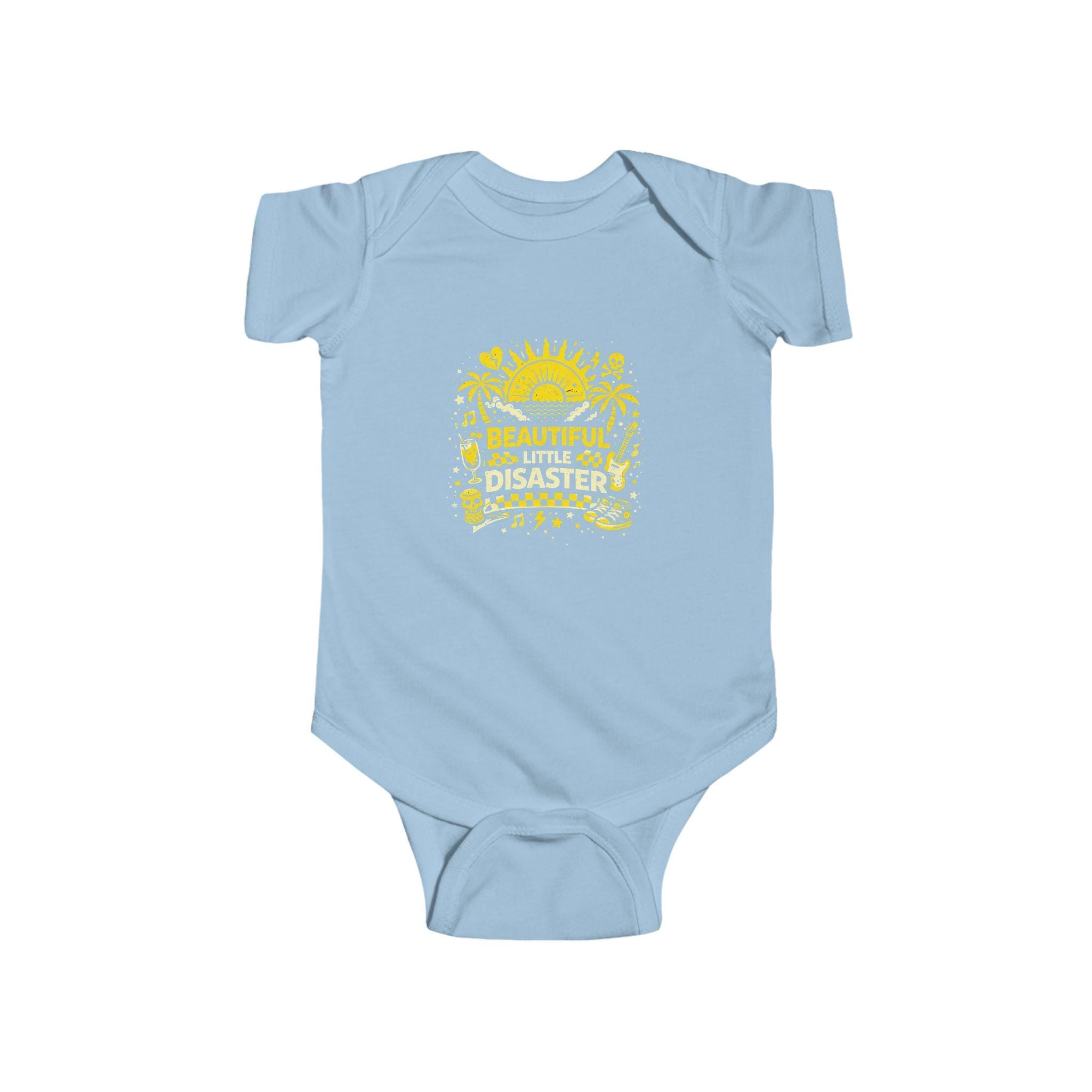 Little Disaster Baby Onesie | Emo Millennial Gift