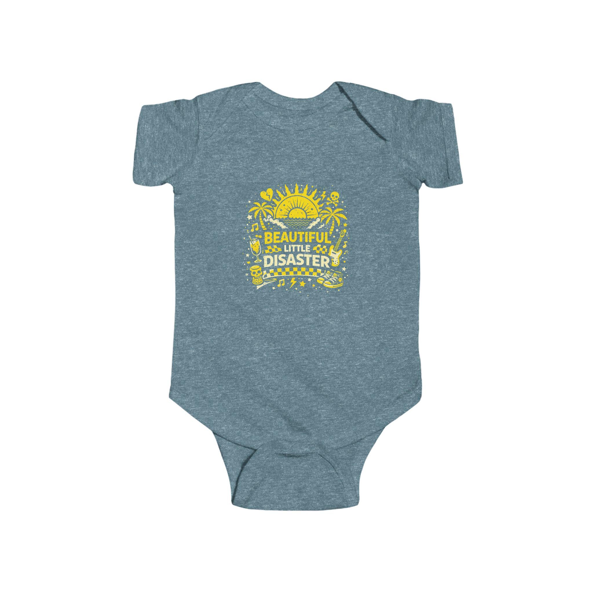 Little Disaster Baby Onesie | Emo Millennial Gift