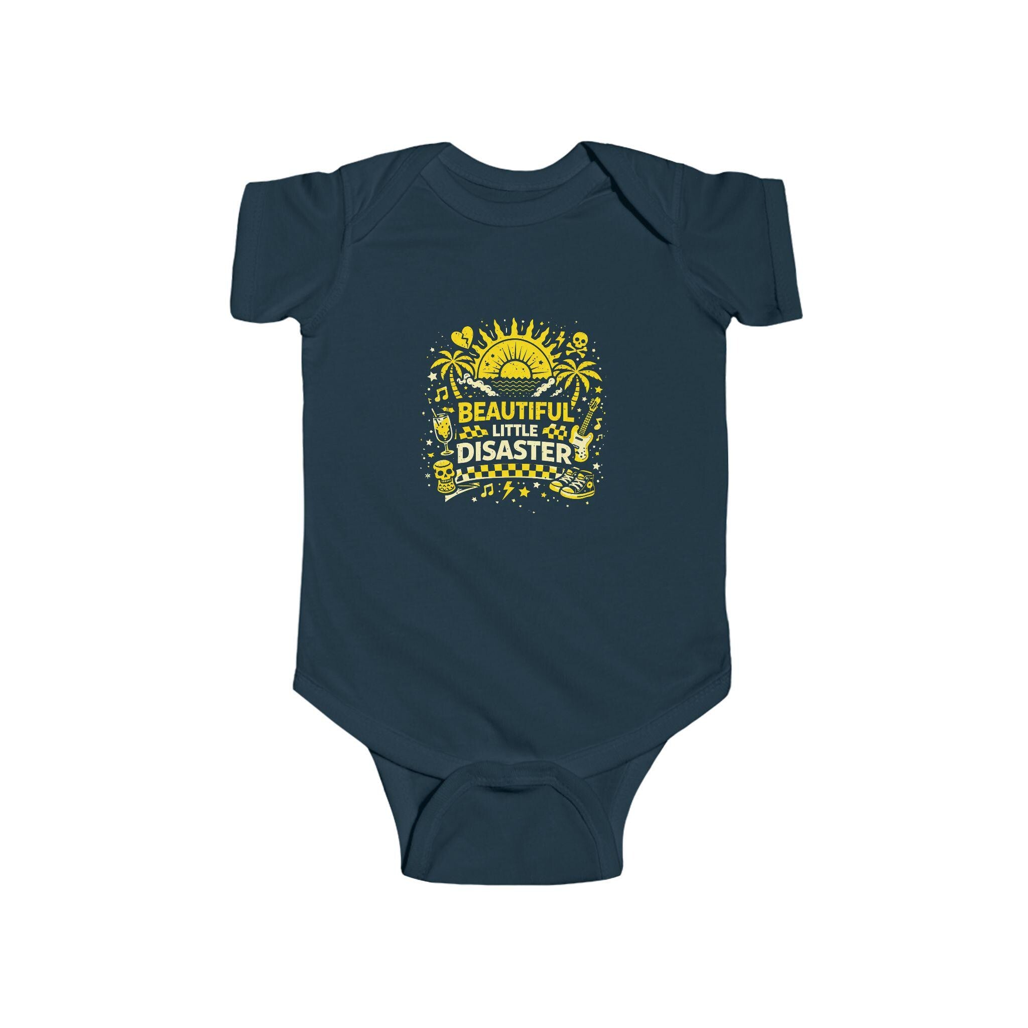 Little Disaster Baby Onesie | Emo Millennial Gift