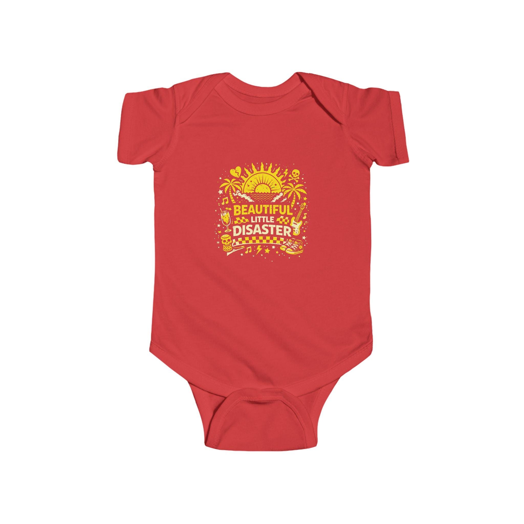 Little Disaster Baby Onesie | Emo Millennial Gift