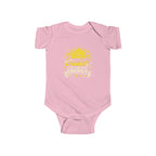 Amber Is the Color of My Energy Baby Onesie | 90s Reggae Ska Inspired