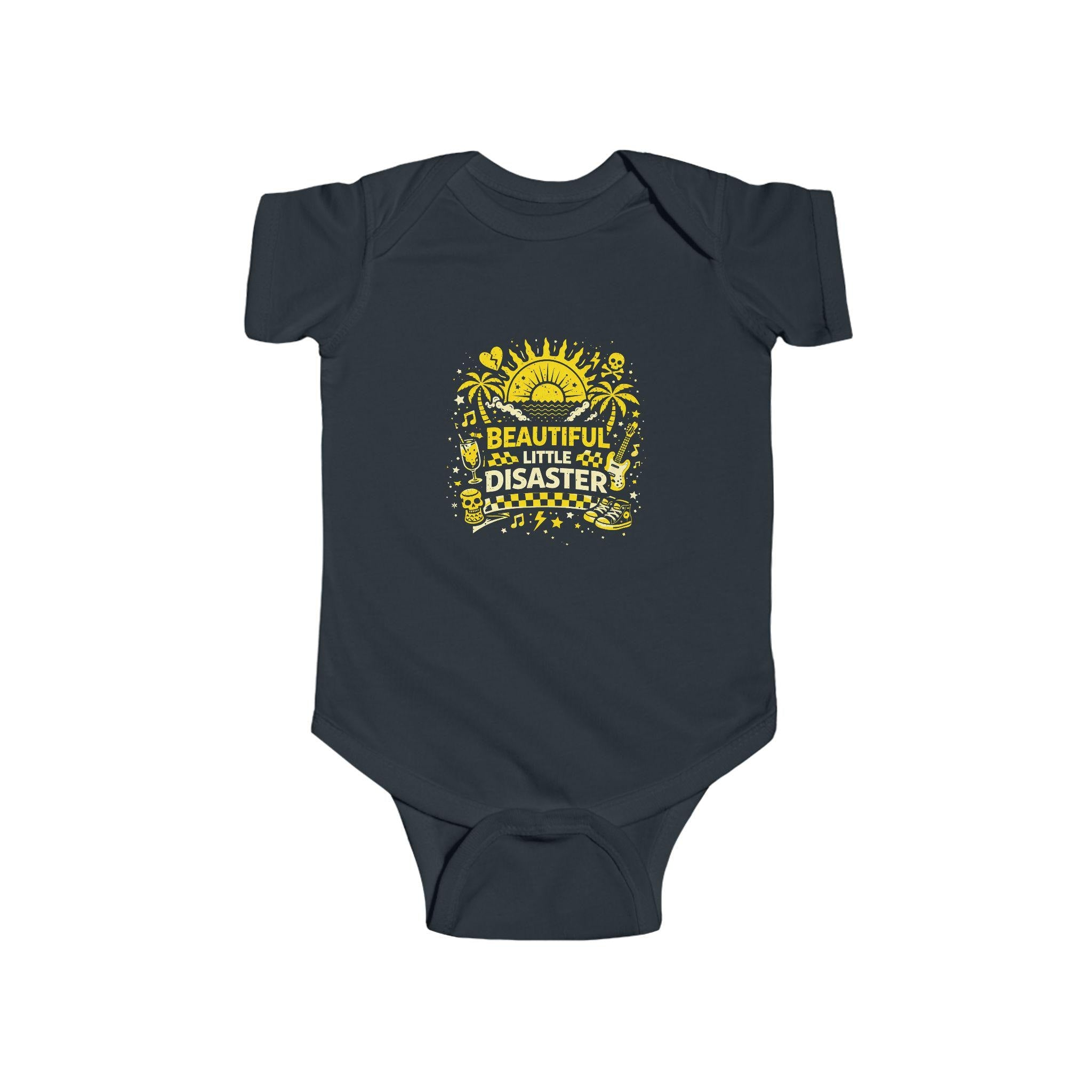 Little Disaster Baby Onesie | Emo Millennial Gift