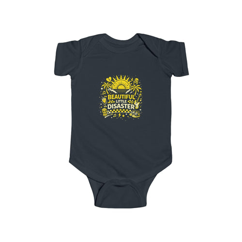 Little Disaster Baby Onesie | Emo Millennial Gift