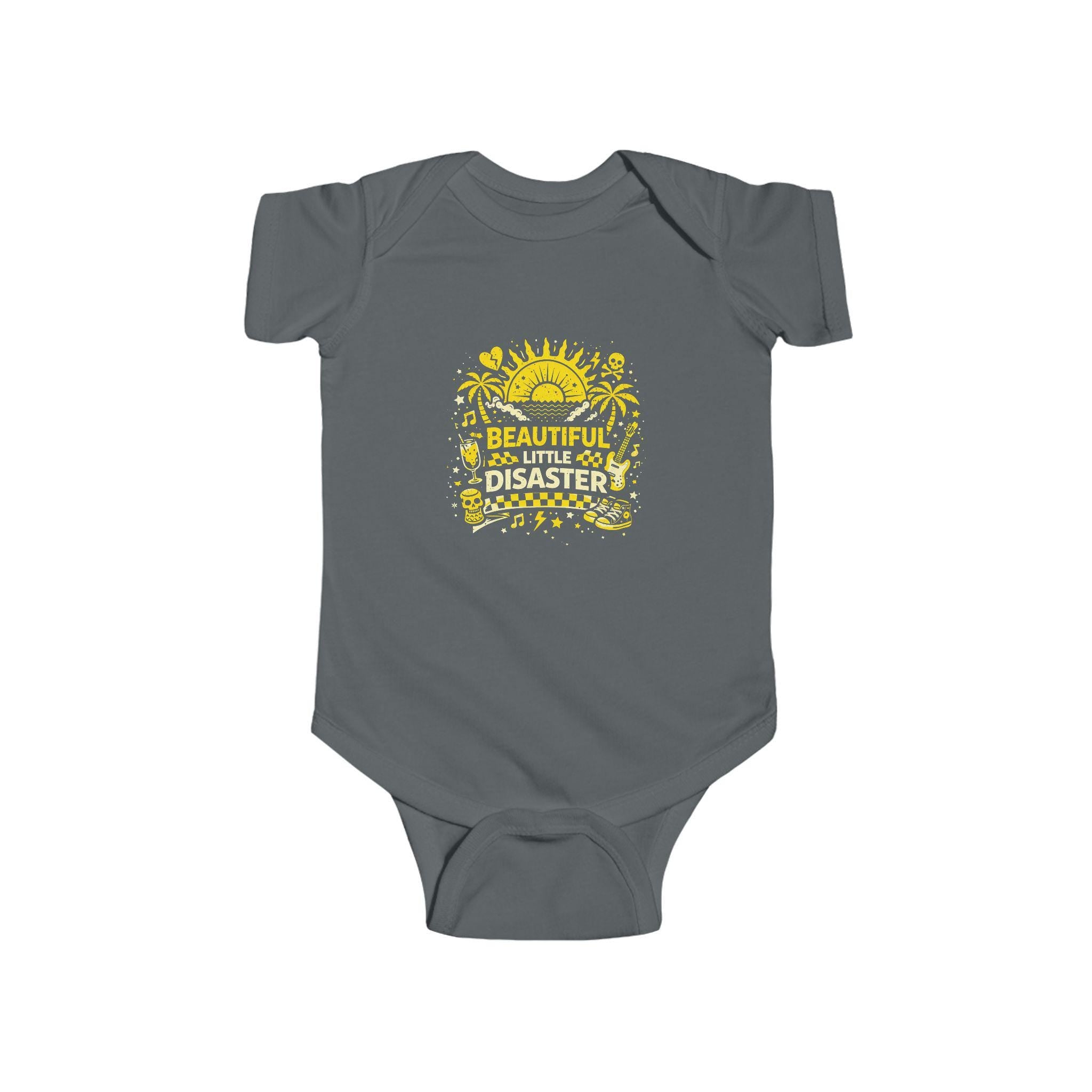 Little Disaster Baby Onesie | Emo Millennial Gift