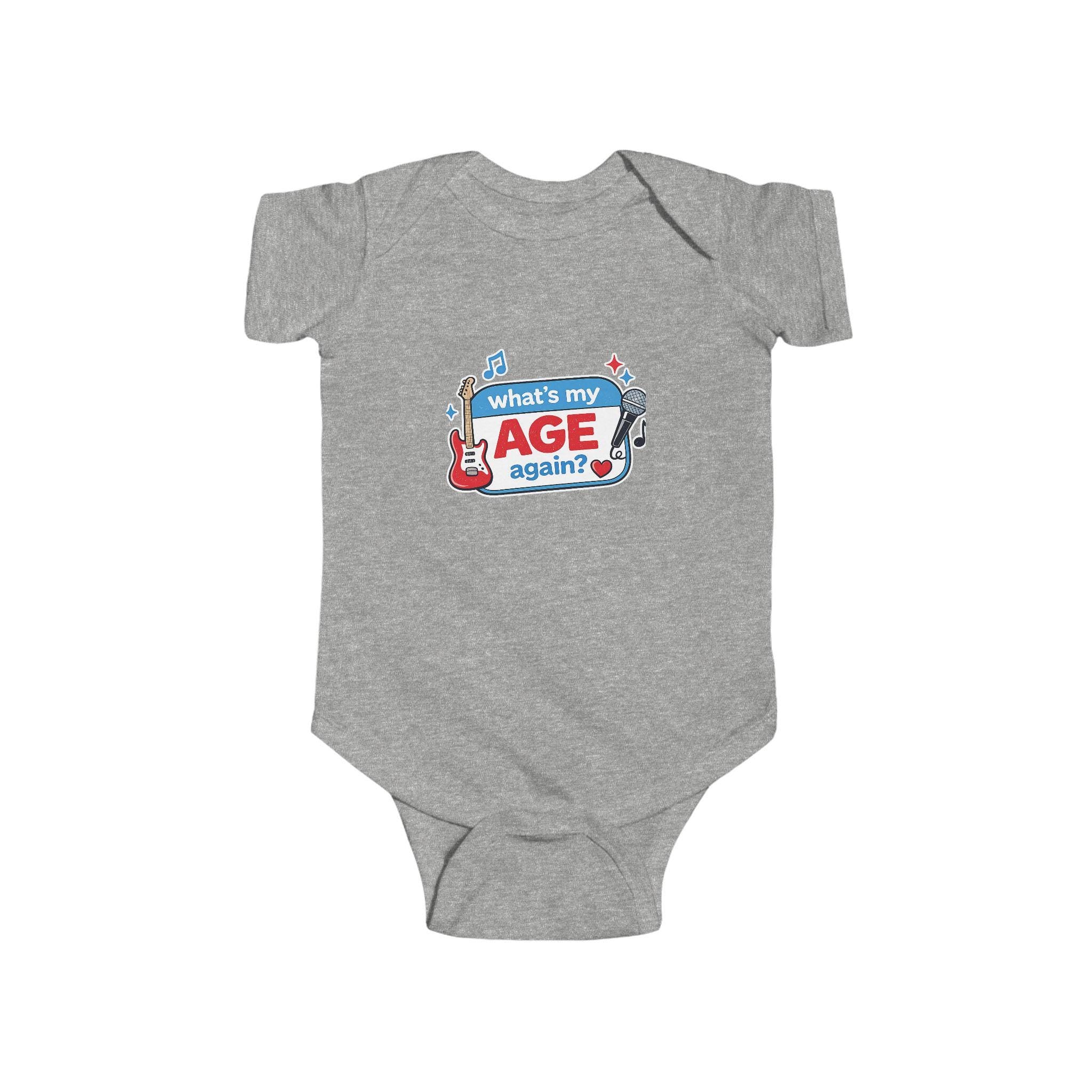 Whats My Age Again baby bodysuit | Emo Pop Punk Infant Bodysuit