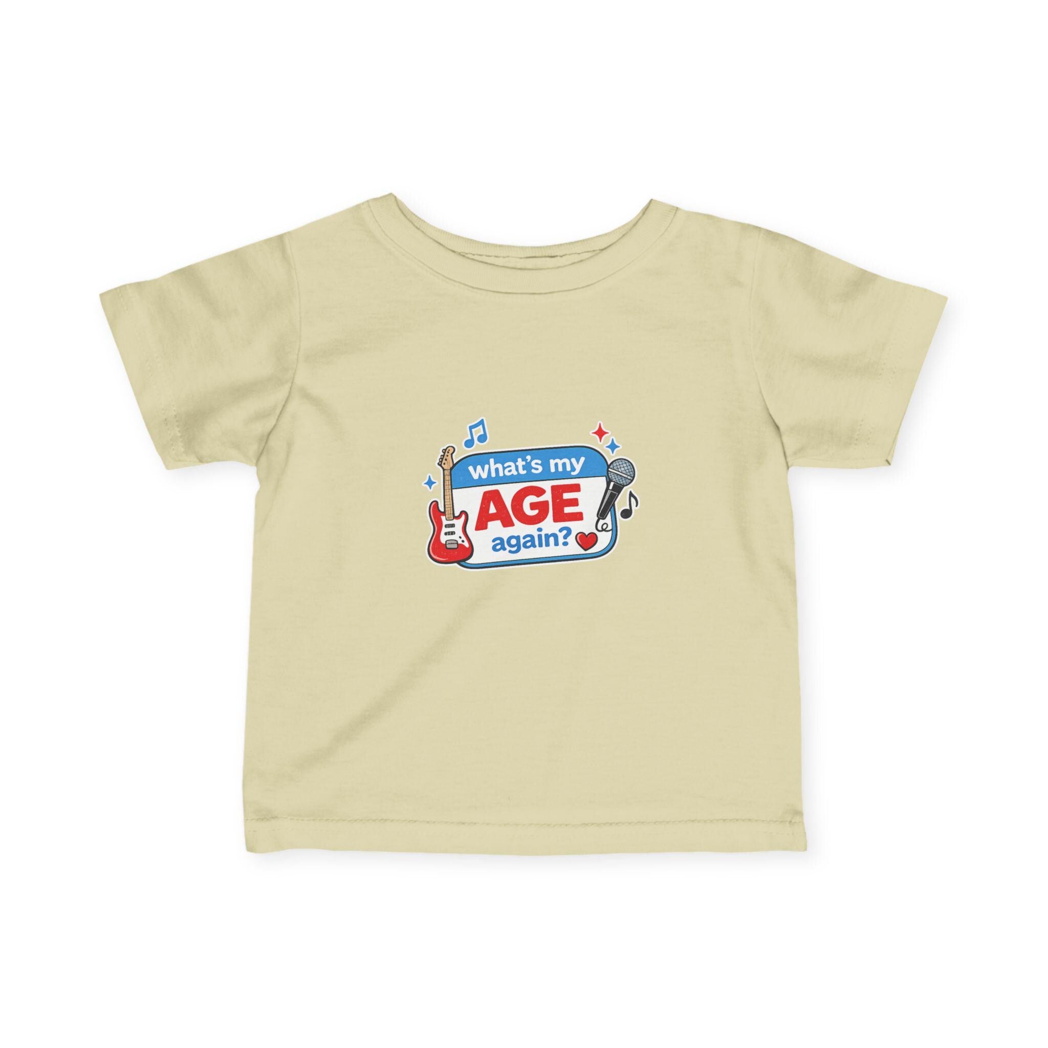 Pop Punk Toddler Tee | "What's My Age Again?" Band Shirt, Emo Music Apparel