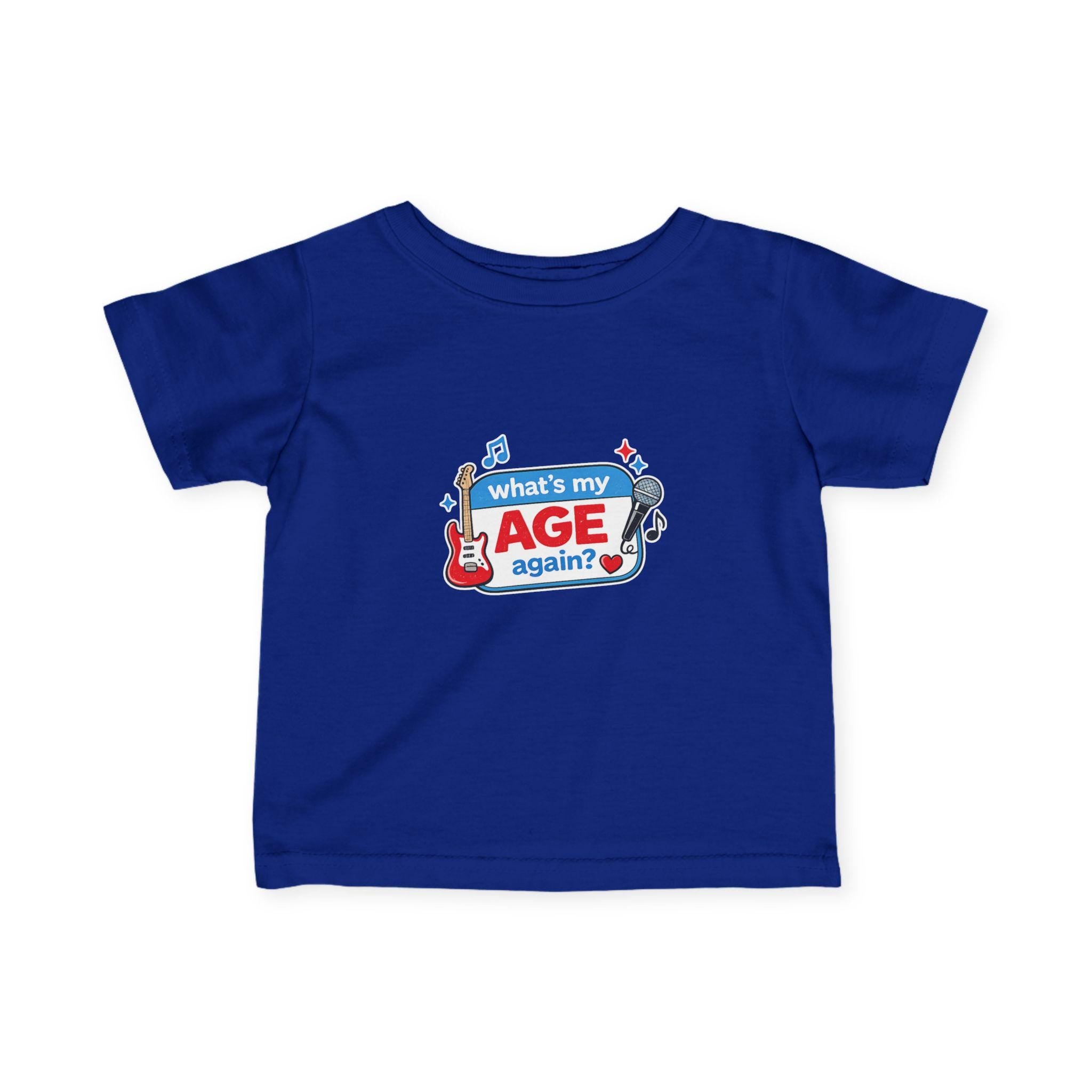 Pop Punk Toddler Tee | "What's My Age Again?" Band Shirt, Emo Music Apparel