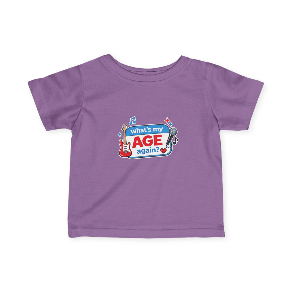 Pop Punk Toddler Tee | "What's My Age Again?" Band Shirt, Emo Music Apparel