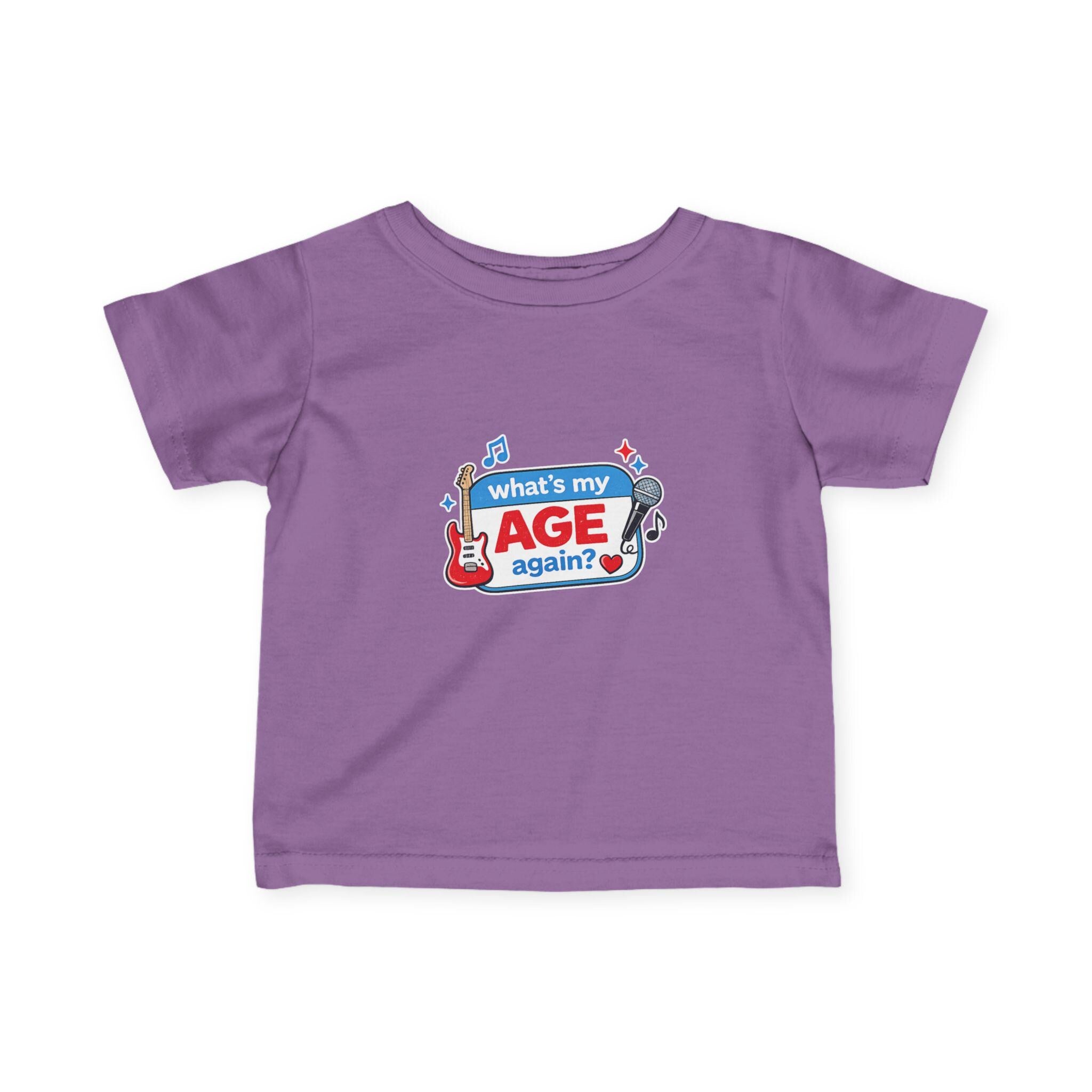 Pop Punk Toddler Tee | "What's My Age Again?" Band Shirt, Emo Music Apparel