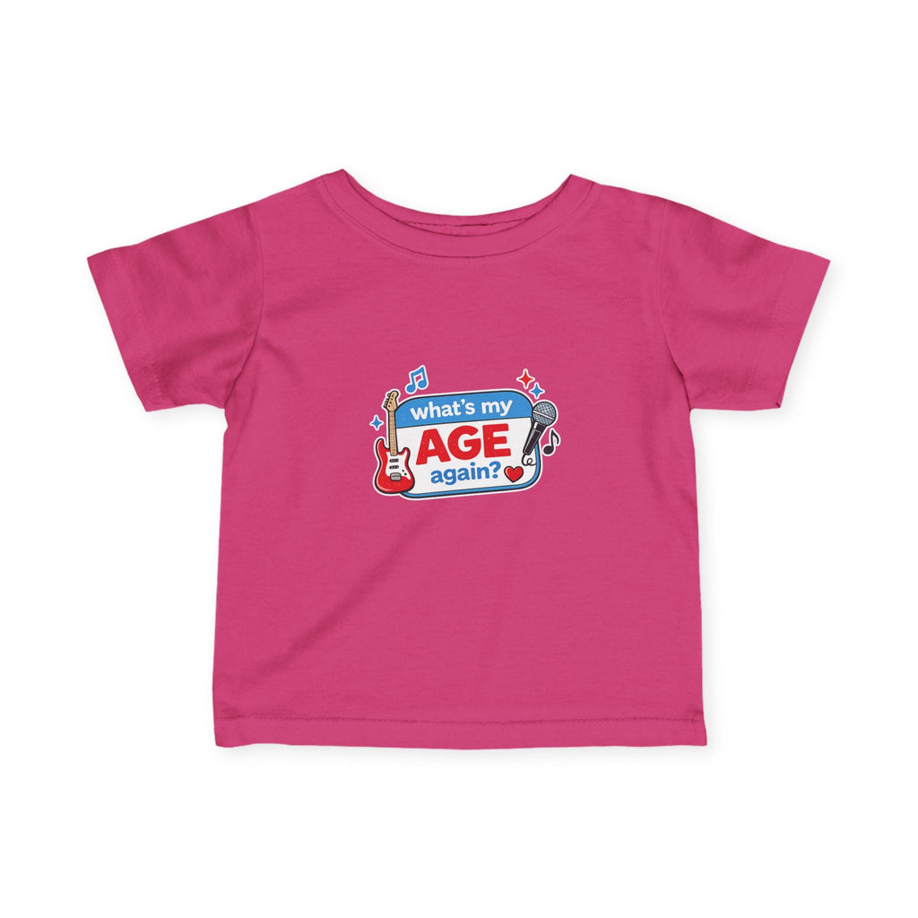 Pop Punk Toddler Tee | "What's My Age Again?" Band Shirt, Emo Music Apparel