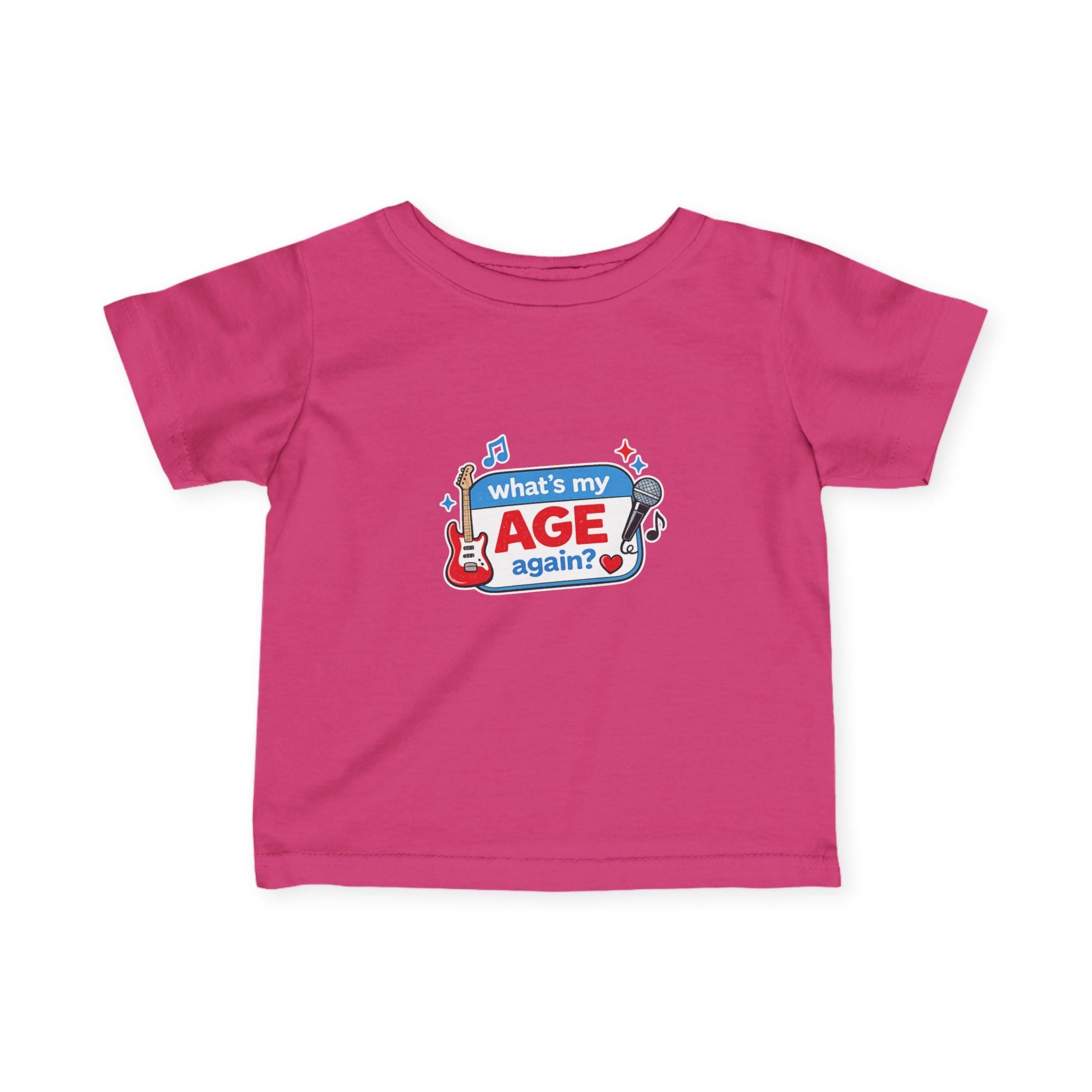 Pop Punk Toddler Tee | "What's My Age Again?" Band Shirt, Emo Music Apparel