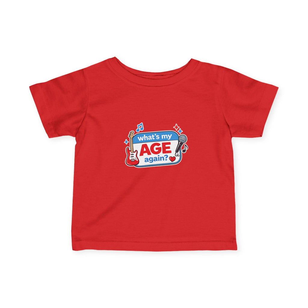Pop Punk Toddler Tee | "What's My Age Again?" Band Shirt, Emo Music Apparel
