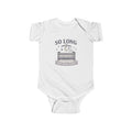 Pop Punk Baby Bodysuit | So Long and Good Night Emo Nursery Clothes