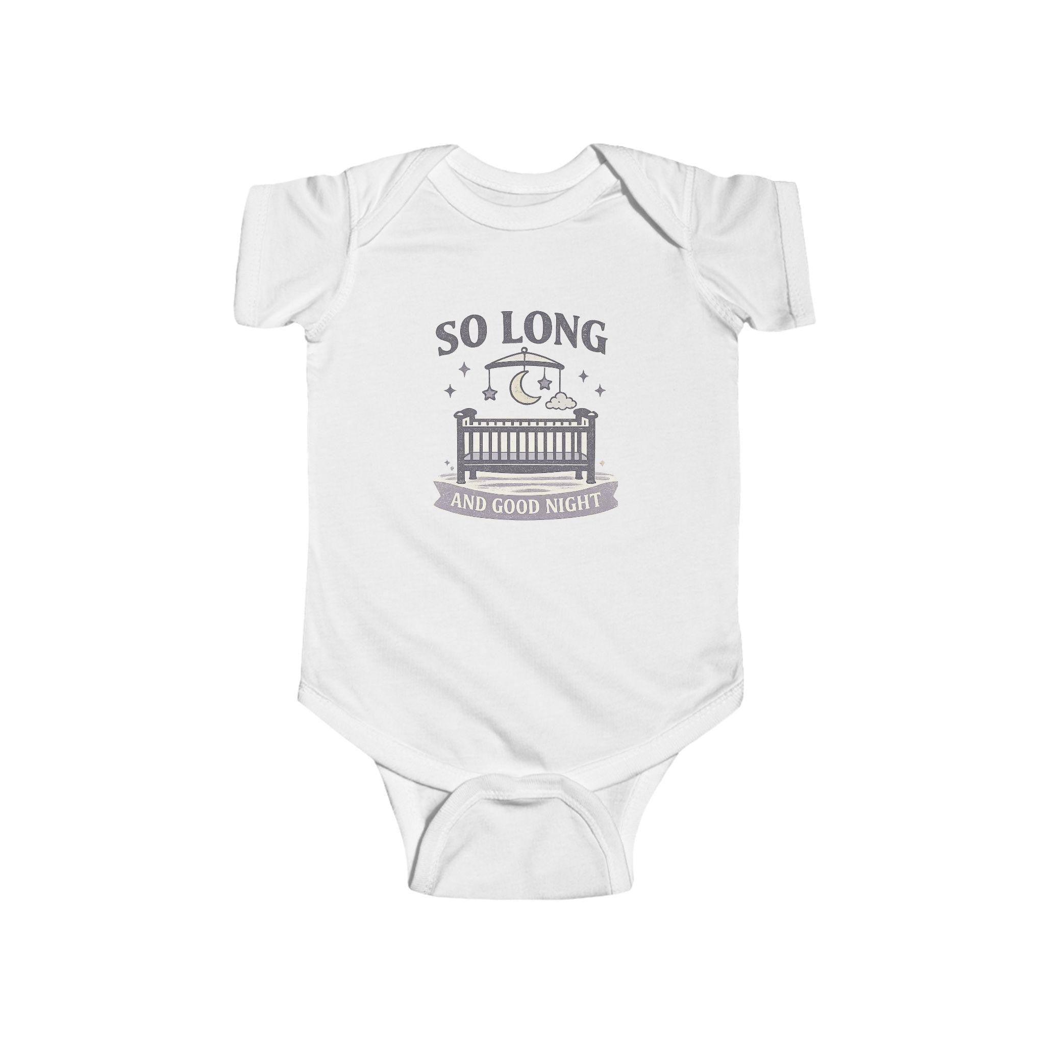 Pop Punk Baby Bodysuit | So Long and Good Night Emo Nursery Clothes