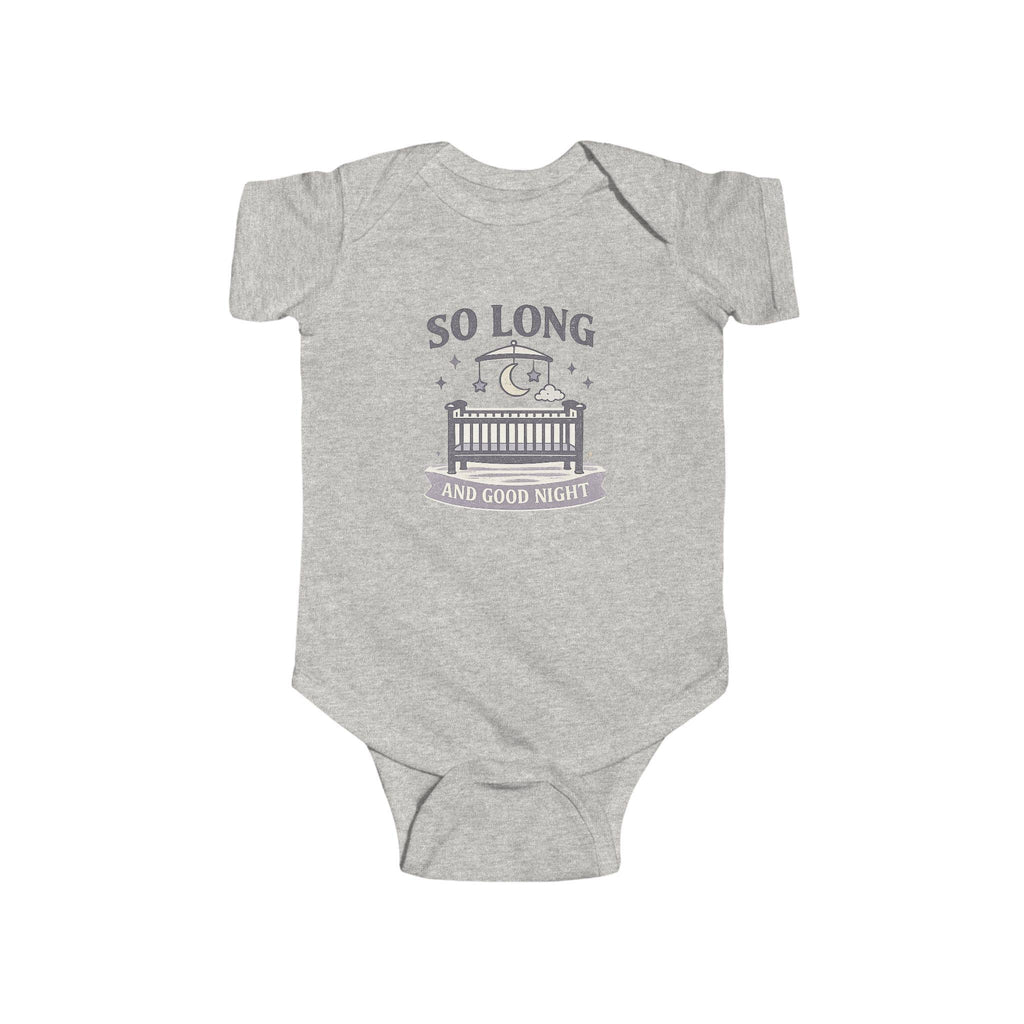 Pop Punk Baby Bodysuit | So Long and Good Night Emo Nursery Clothes