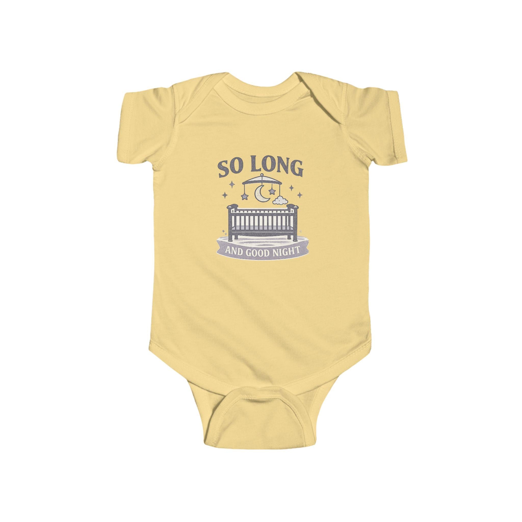 Pop Punk Baby Bodysuit | So Long and Good Night Emo Nursery Clothes