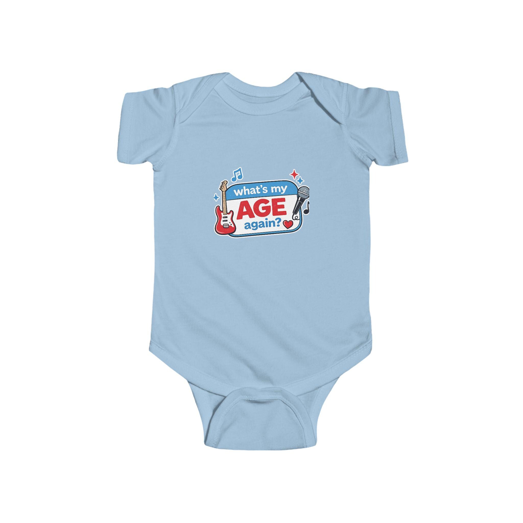 Whats My Age Again baby bodysuit | Emo Pop Punk Infant Bodysuit