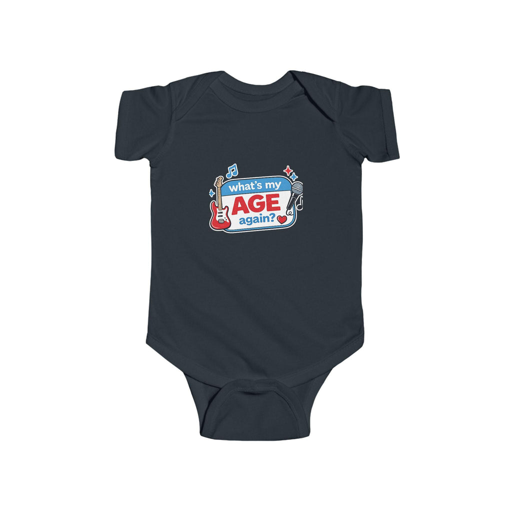 Whats My Age Again baby bodysuit | Emo Pop Punk Infant Bodysuit